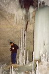 In ice room
